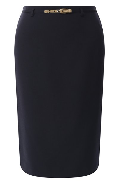 Женская юбка из смеси шерсти и шелка RALPH LAUREN, арт. 290739825
