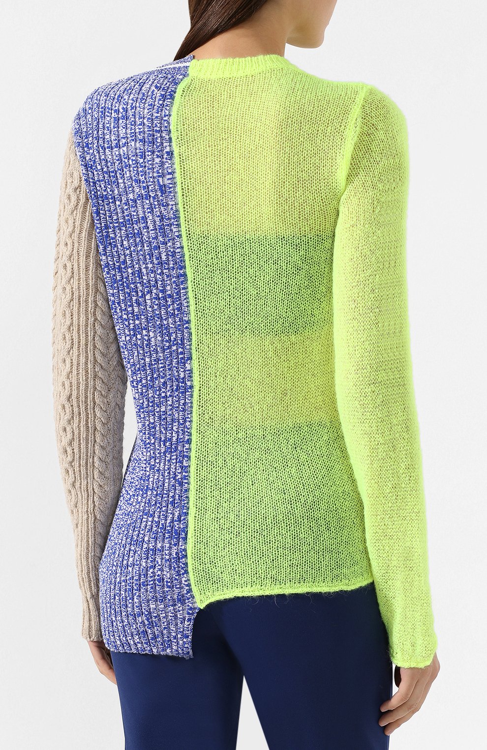 Пуловер асимметричного кроя MAISON MARGIELA, арт. S51HA0930/S16641, фото 4