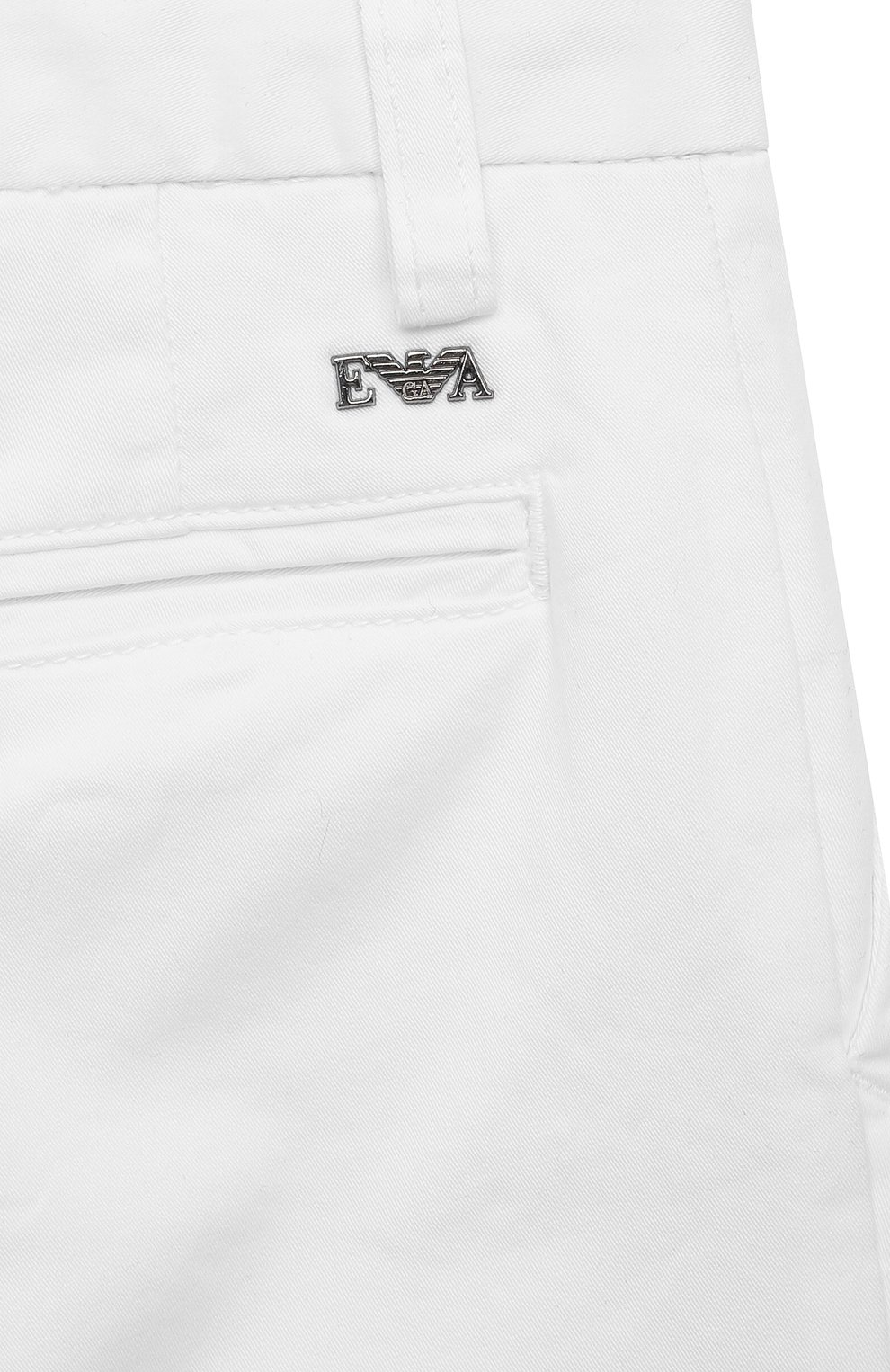 Хлопковые брюки EMPORIO ARMANI, арт. 8N4P60/4N6YZ, фото 3
