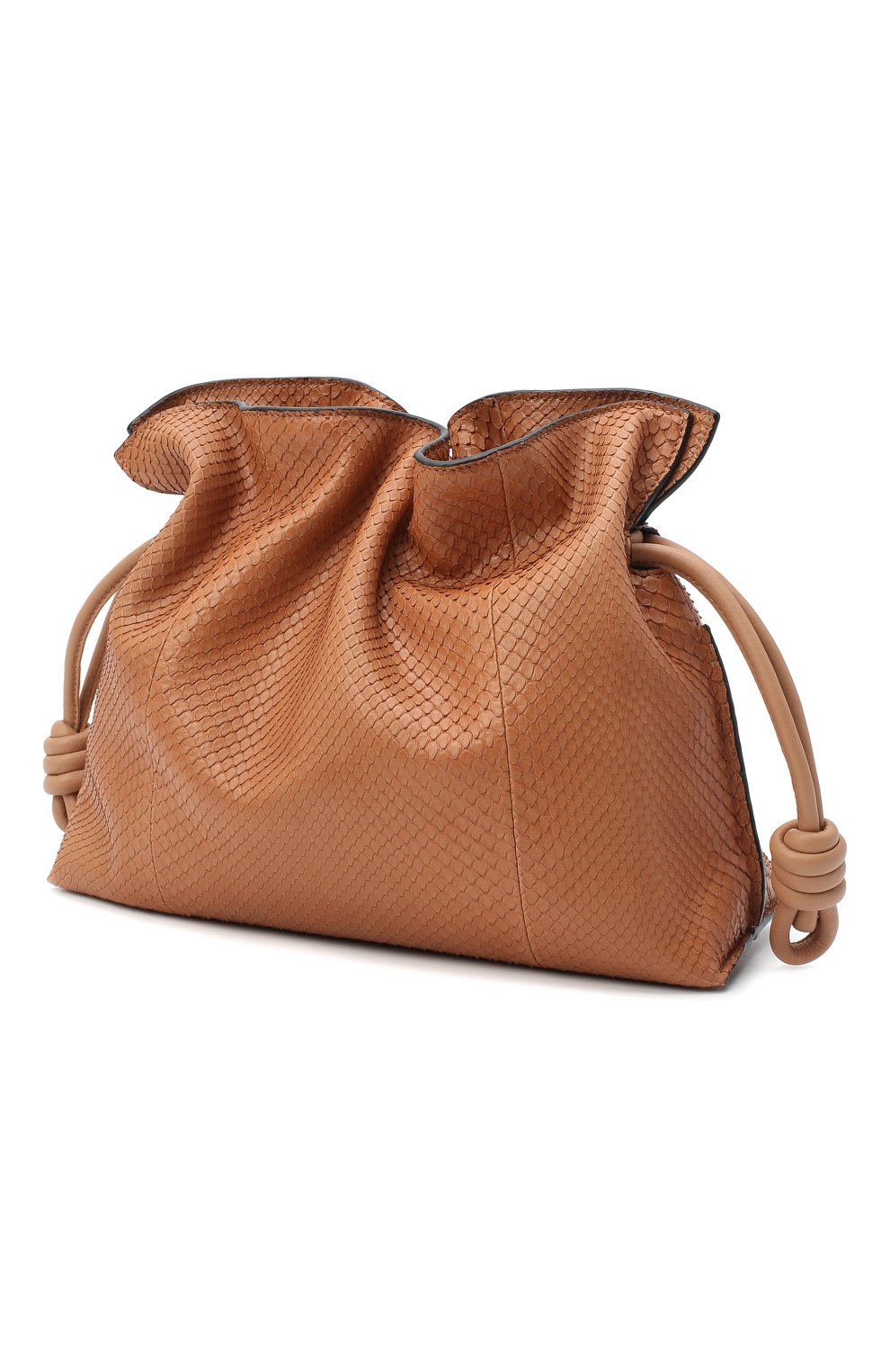 Клатч flamenco из кожи питона LOEWE, арт. A411FC1X07/PBIV, фото 3