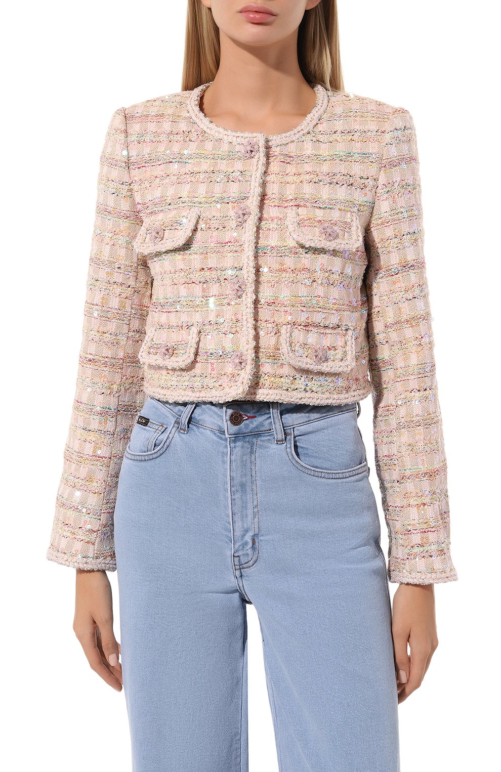 Жакет SELF-PORTRAIT, арт. PF23-099J-P, фото 3