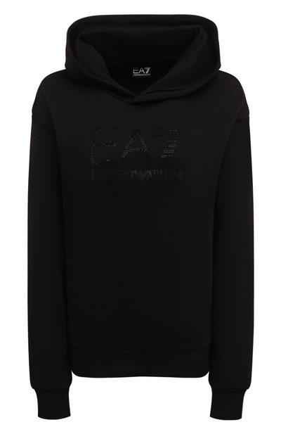 Женский хлопковое худи EA7, арт. 6DTM17/TJD0Z