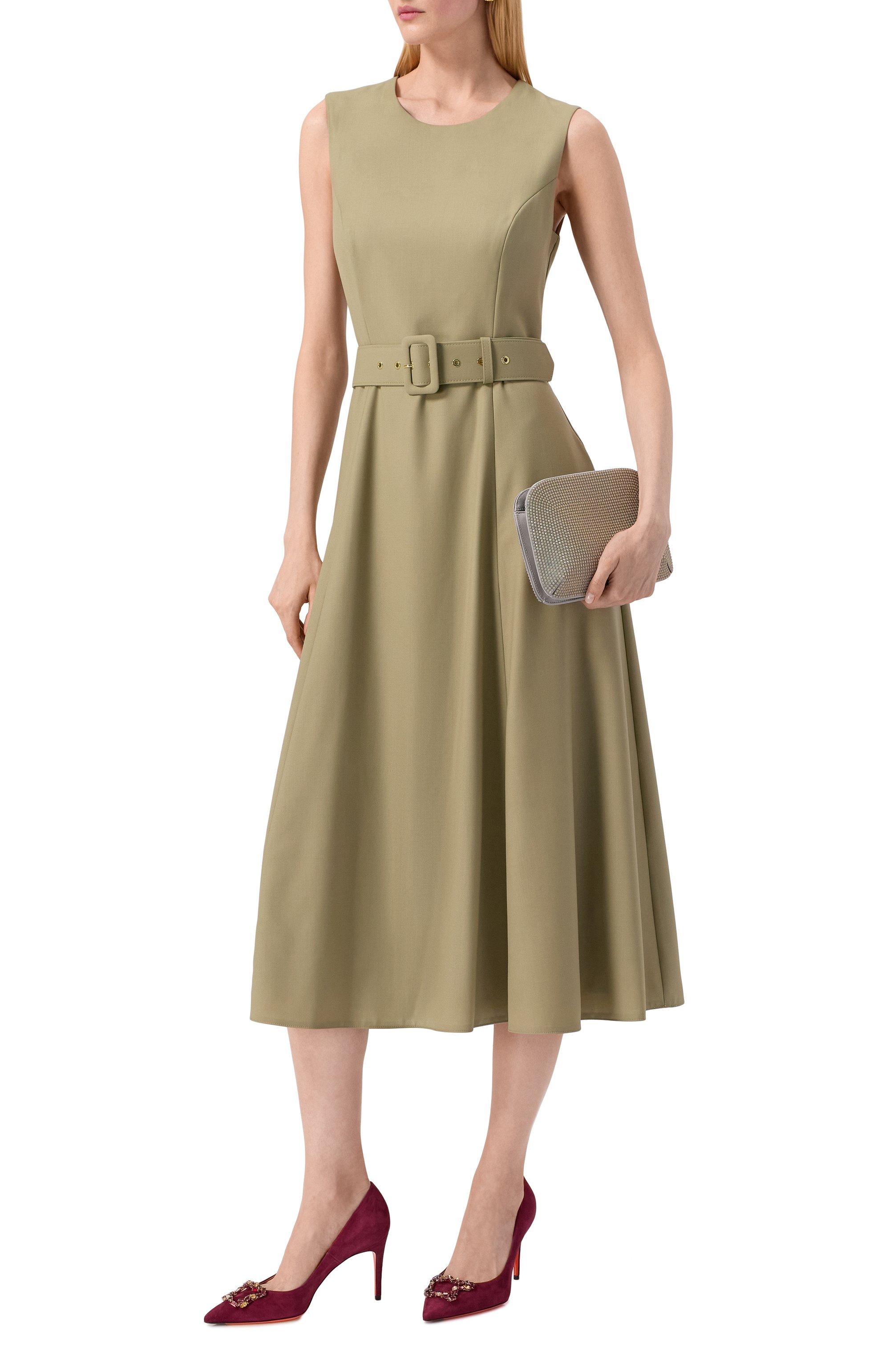 Замшевые туфли sibille SANTONI, арт. WDIG71889HI2NMGD, фото 3