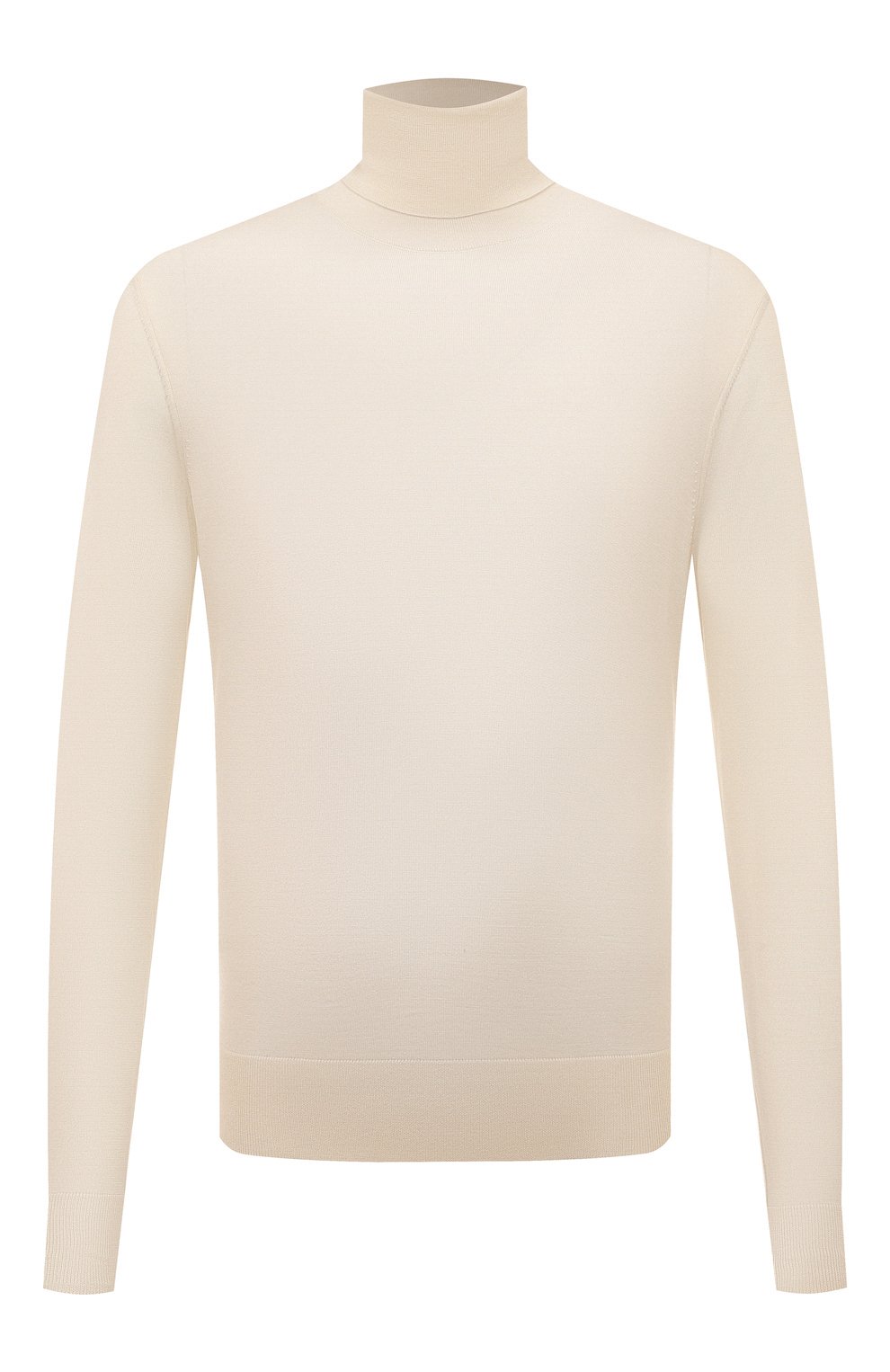 Водолазка из кашемира и шелка DOLCE & GABBANA белого цвета по цене 89200 руб., арт. GXL03T/JDMS4, фото 1 Водолазка из кашемира и шелка DOLCE & GABBANA, арт. GXL03T/JDMS4, фото 1