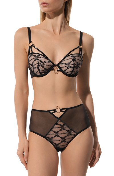 Бюстгальтер с мягкой чашкой CHANTELLE X черного цвета по цене 23390 руб., арт. C05GNS, фото 2 Бюстгальтер с мягкой чашкой CHANTELLE X, арт. C05GNS, фото 2