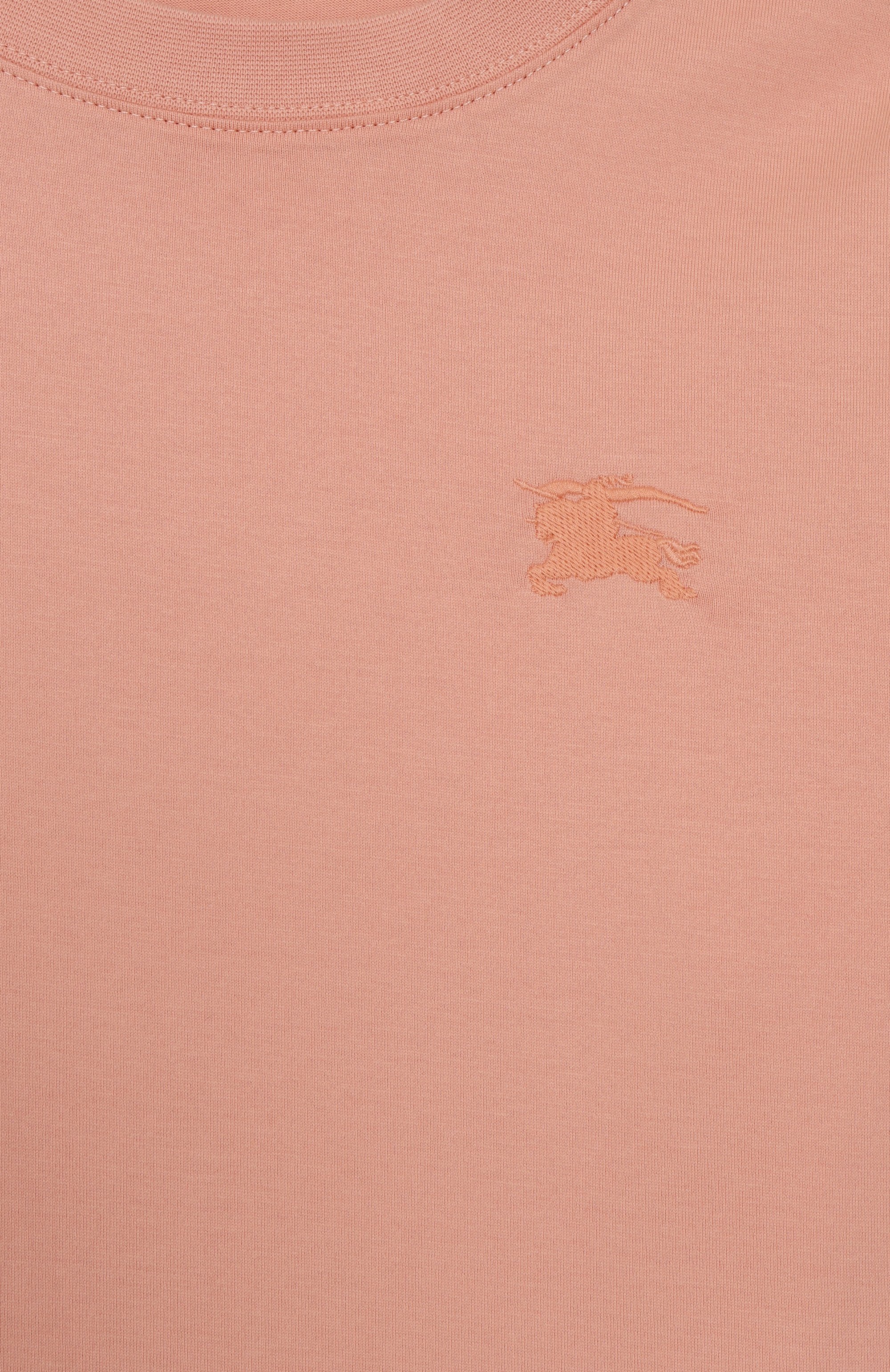 Хлопковая футболка BURBERRY, арт. 8108050, фото 3