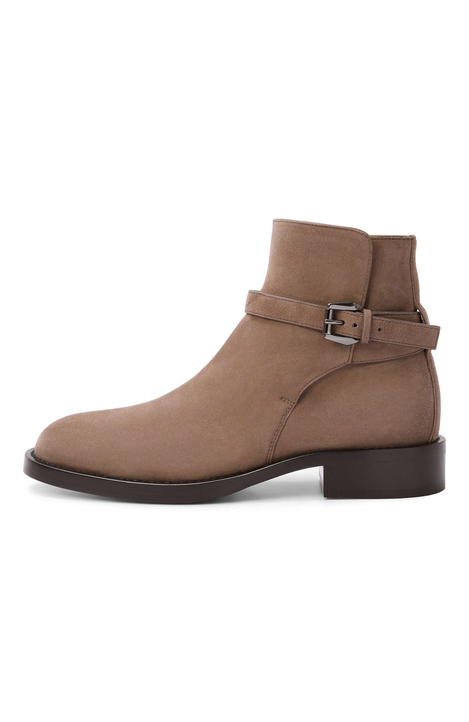 Замшевые ботинки MVST бежевого цвета по цене 151000 руб., арт. TS007/VELUKID SUEDE, фото 4 Замшевые ботинки MVST, арт. TS007/VELUKID SUEDE, фото 4