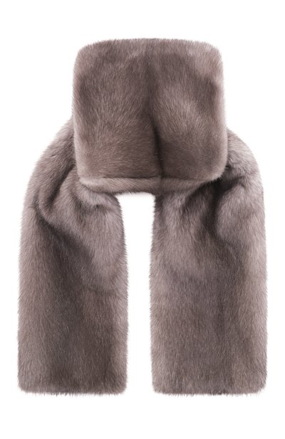 Женский меховой шарф из норки MVST, арт. MSC-01 MINK IRIS