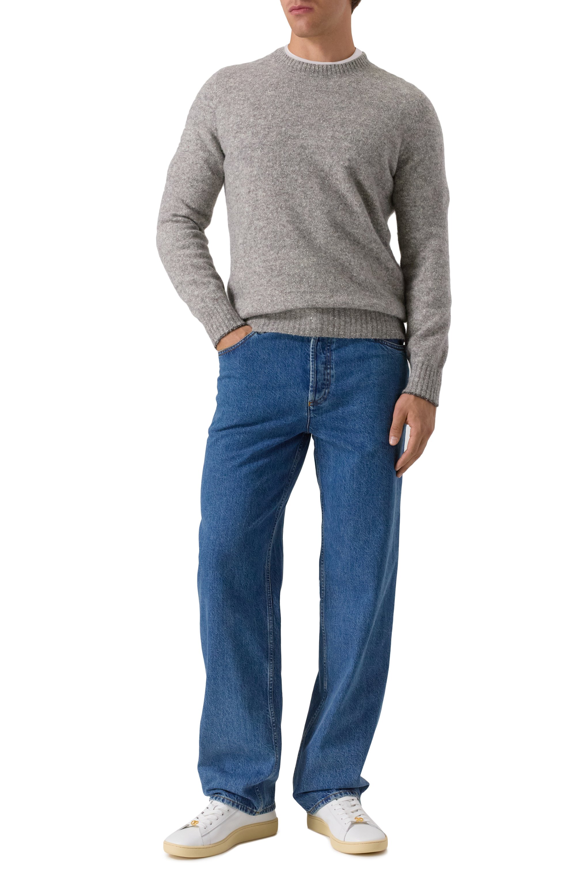 Кожаные кеды royco VALENTINO, арт. 7Y2S0K34/BYA, фото 2