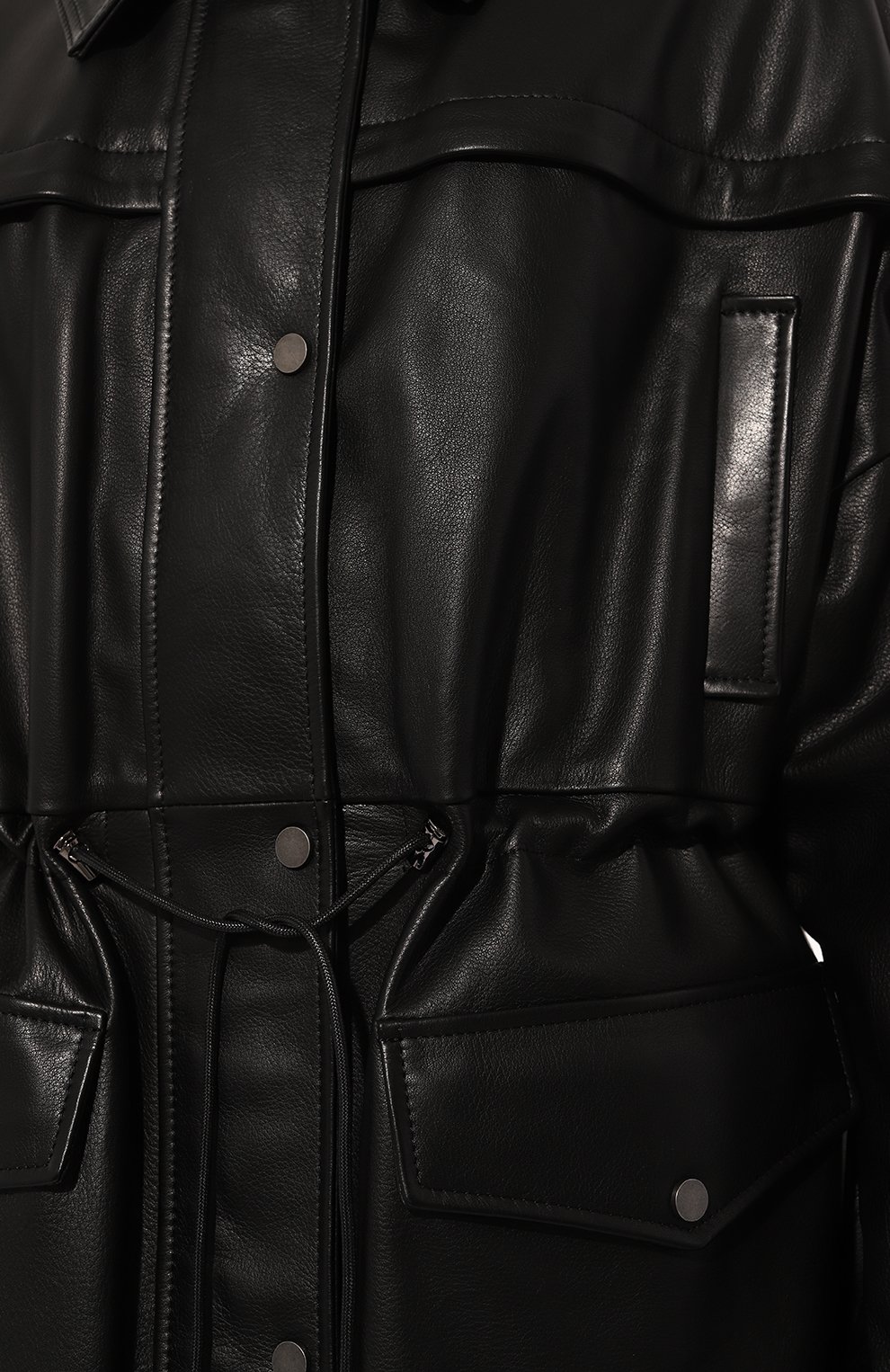 Кожаная парка LESYANEBO, арт. LN09H-0101_OZ, фото 5