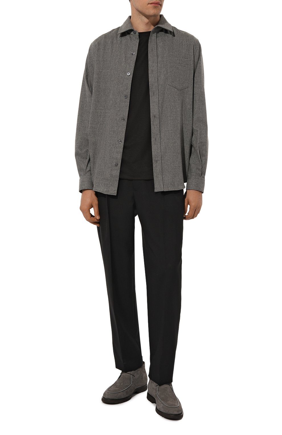 Рубашка из шерсти и кашемира AGNONA, арт. TD08U3E/UW035E, фото 2