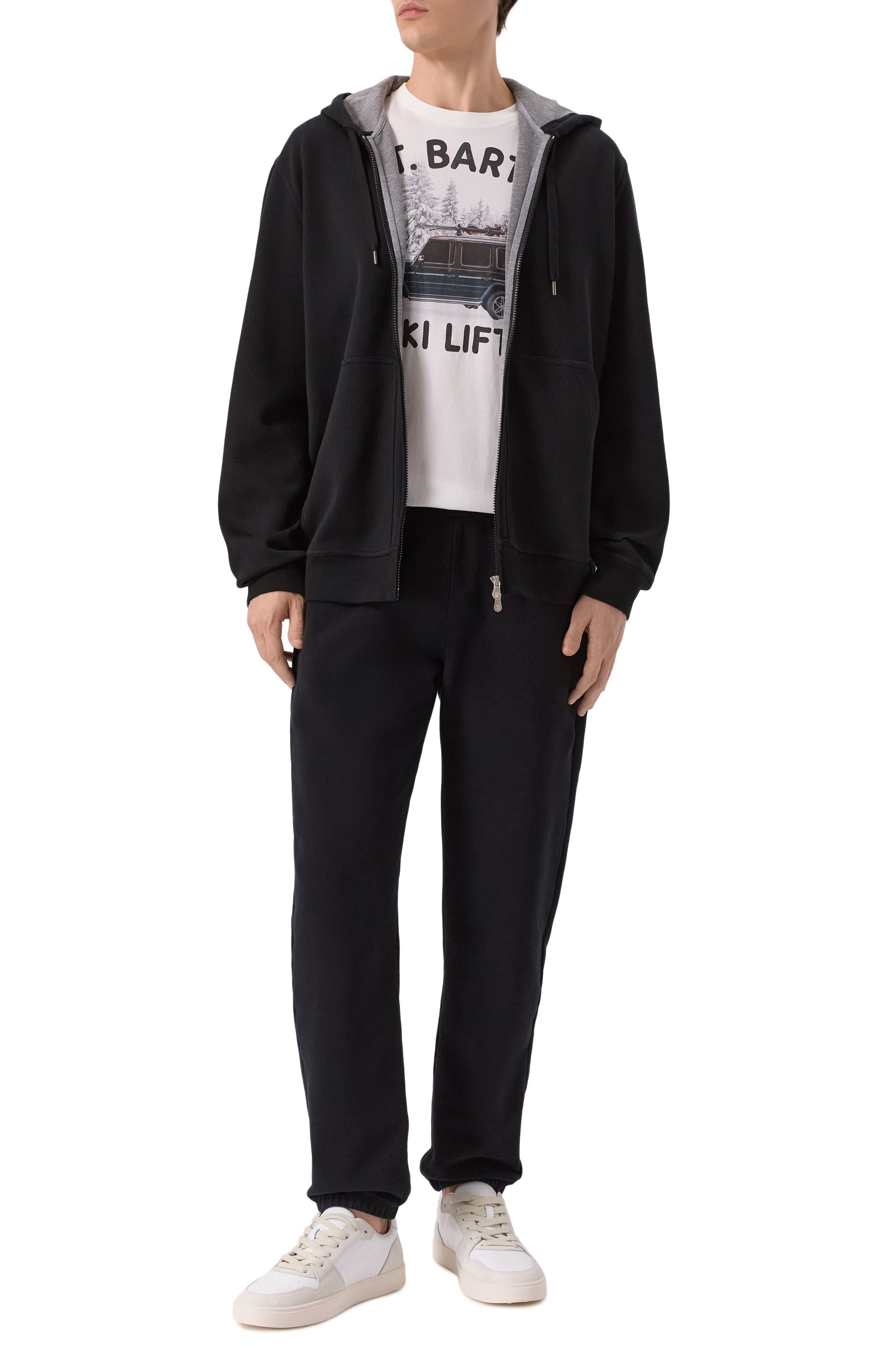 Хлопковые джоггеры MC2 SAINT BARTH, арт. B0LT010-00407I/B0LT WN, фото 2