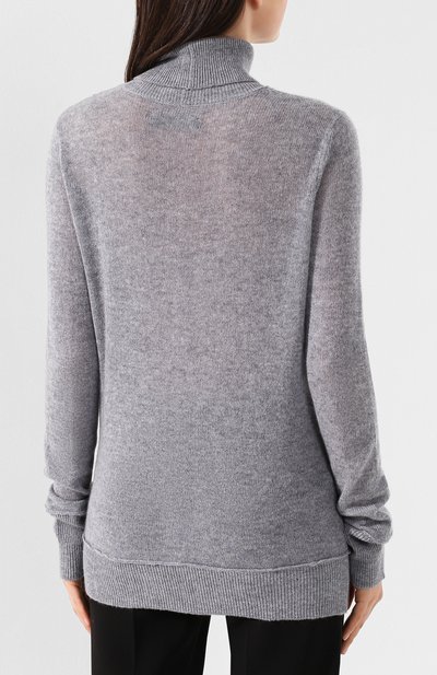 Кашемировый свитер AMIRI светло-серого цвета по цене 54600 руб., арт. W9W05201WC, фото 4 Кашемировый свитер AMIRI, арт. W9W05201WC, фото 4