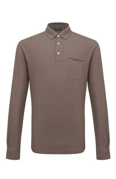 Мужское хлопковое поло ZEGNA, арт. UD392A7/D757