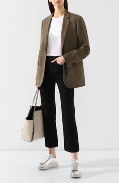 Кожаные кеды ALEXANDER MCQUEEN, арт. 560083/WHV51, фото 1