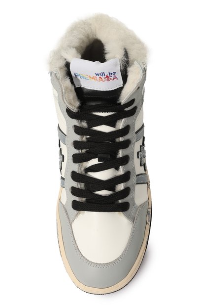 Кожаные кеды wally PREMIATA WILL BE, арт. 24M322410/WALLY HI M/36-40, фото 4