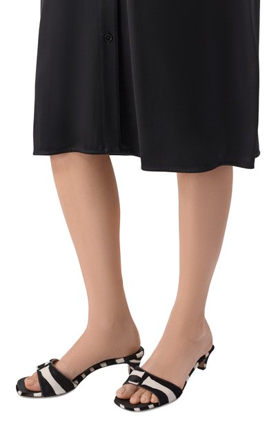 Женские кожаные мюли tania 40 FERRAGAMO, арт. 01L392/790