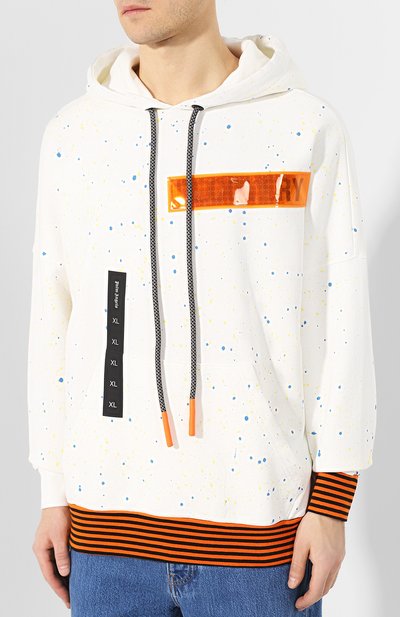 Хлопковое худи PALM ANGELS, арт. PMBB036S194410590288, фото 3