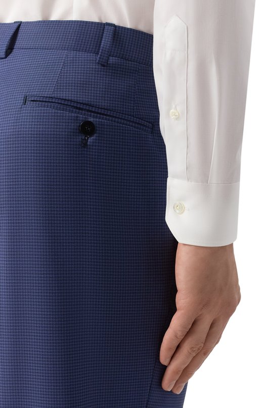 Хлопковая сорочка Corneliani 26P010-2611409 Белый  26P010-2611409 Фото 5