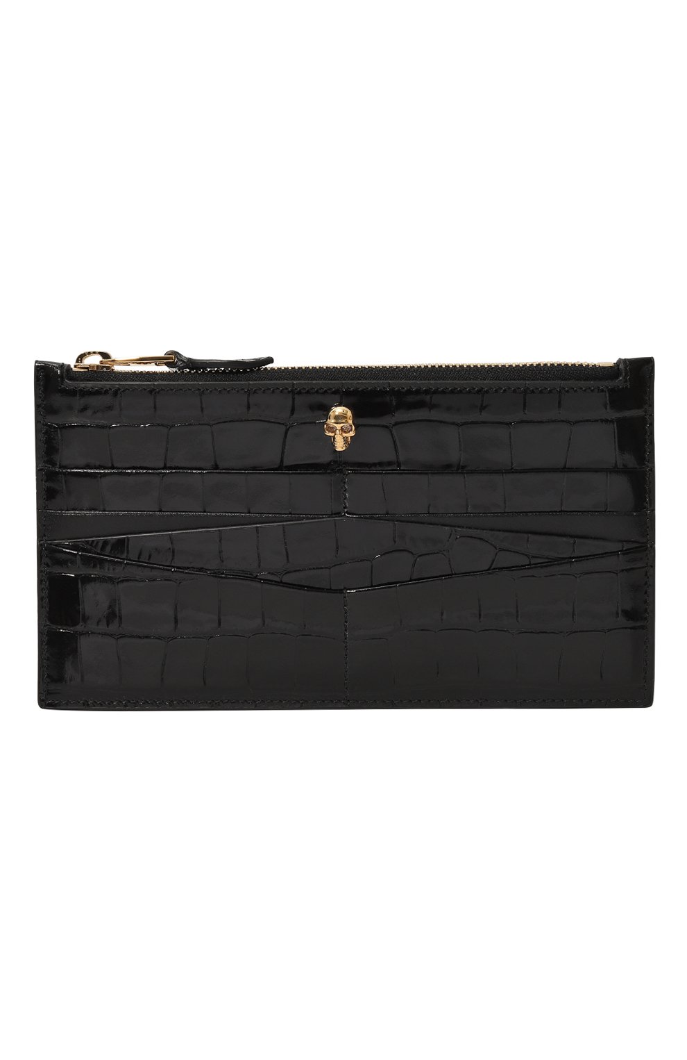 Кожаный футляр для кредитных карт ALEXANDER MCQUEEN, арт. 632036/1JMFG, фото 1