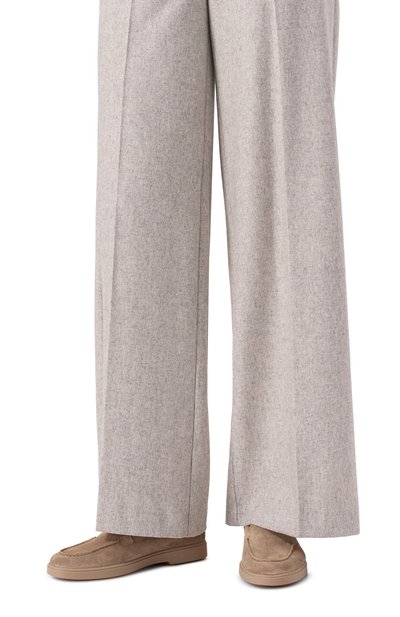 Замшевые лоферы SANTONI, арт. WUYG58856TTGNPYL, фото 3