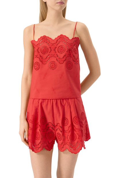 Хлопковый топ VIKA GAZINSKAYA, арт. SS25-12217, фото 3