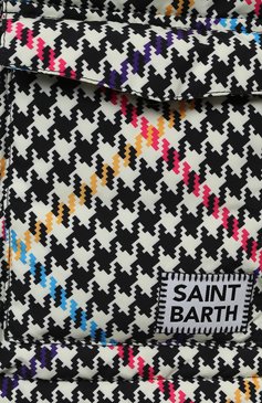 Детского утепленная куртка MC2 SAINT BARTH разноцветного цвета, арт. STBK GENEVE JR/GEN0001/00037E/10-16 | Фото 3 (Рукава: Длинные; Кросс-КТ: Утепленный; Материал внешний: Синтетический материал; Материал сплава: Проставлено; Материал подклада: Синтетический материал; Драгоценные камни: Проставлено)