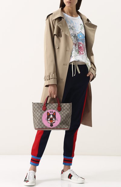 Сумка-тоут gg supreme bosco GUCCI, арт. 473887/9IKLT, фото 2