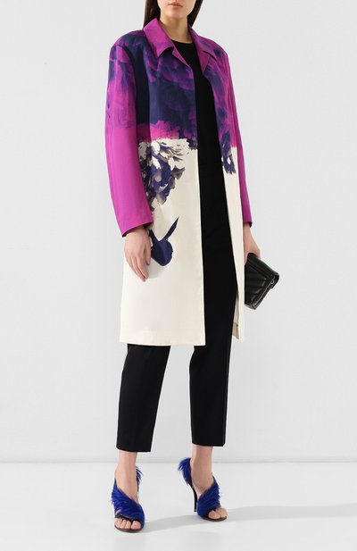 Пальто из смеси хлопка и льна DRIES VAN NOTEN, арт. 191-10204-7359, фото 2