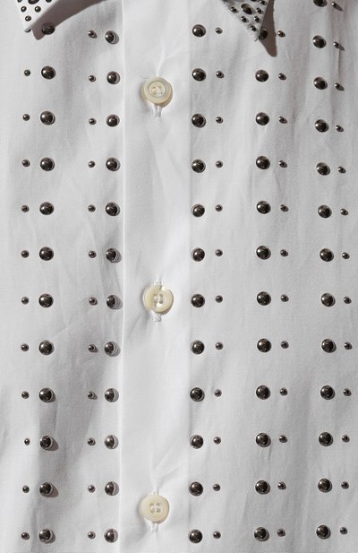 Хлопковая рубашка PRADA, арт. UCN414-1LZC-F0009-221, фото 5