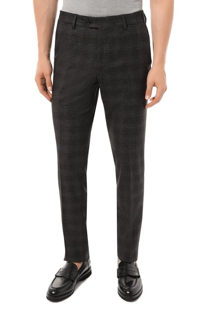 Брюки из шерсти и хлопка CORNELIANI, арт. 944B08-9417546, фото 3