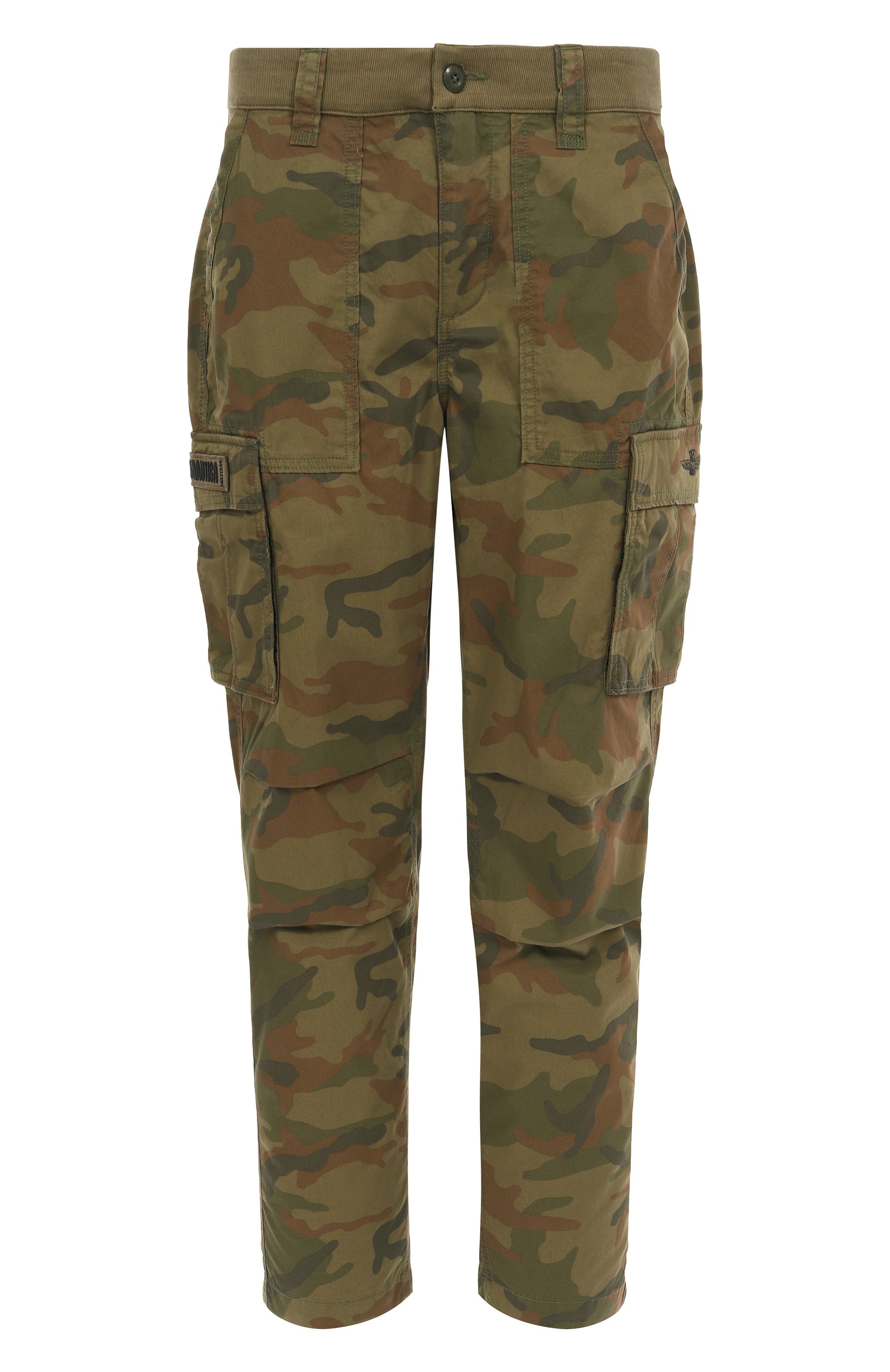 Хлопковые брюки-карго AERONAUTICA MILITARE, арт. 251PA1653CT3502, фото 1