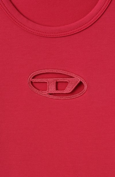 Хлопковая футболка DIESEL, арт. J01830/0AFAA, фото 3