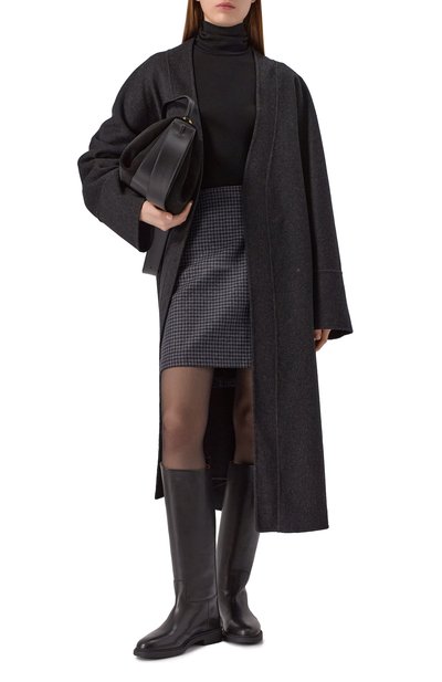 Кожаные сапоги 12 STOREEZ, арт. 133809, фото 3