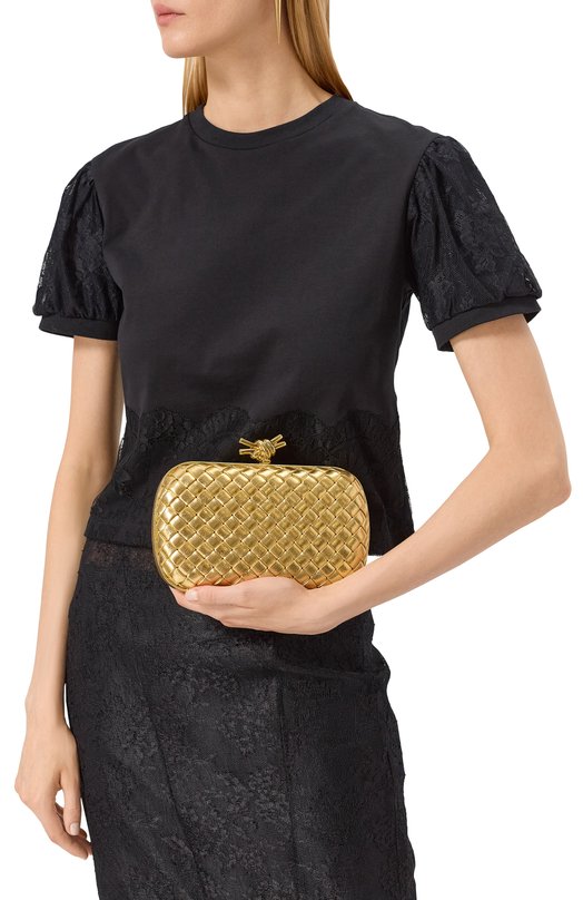 Клатч Knot Bottega Veneta 804928/V4PD1 Золотой  804928/V4PD1 Фото 2