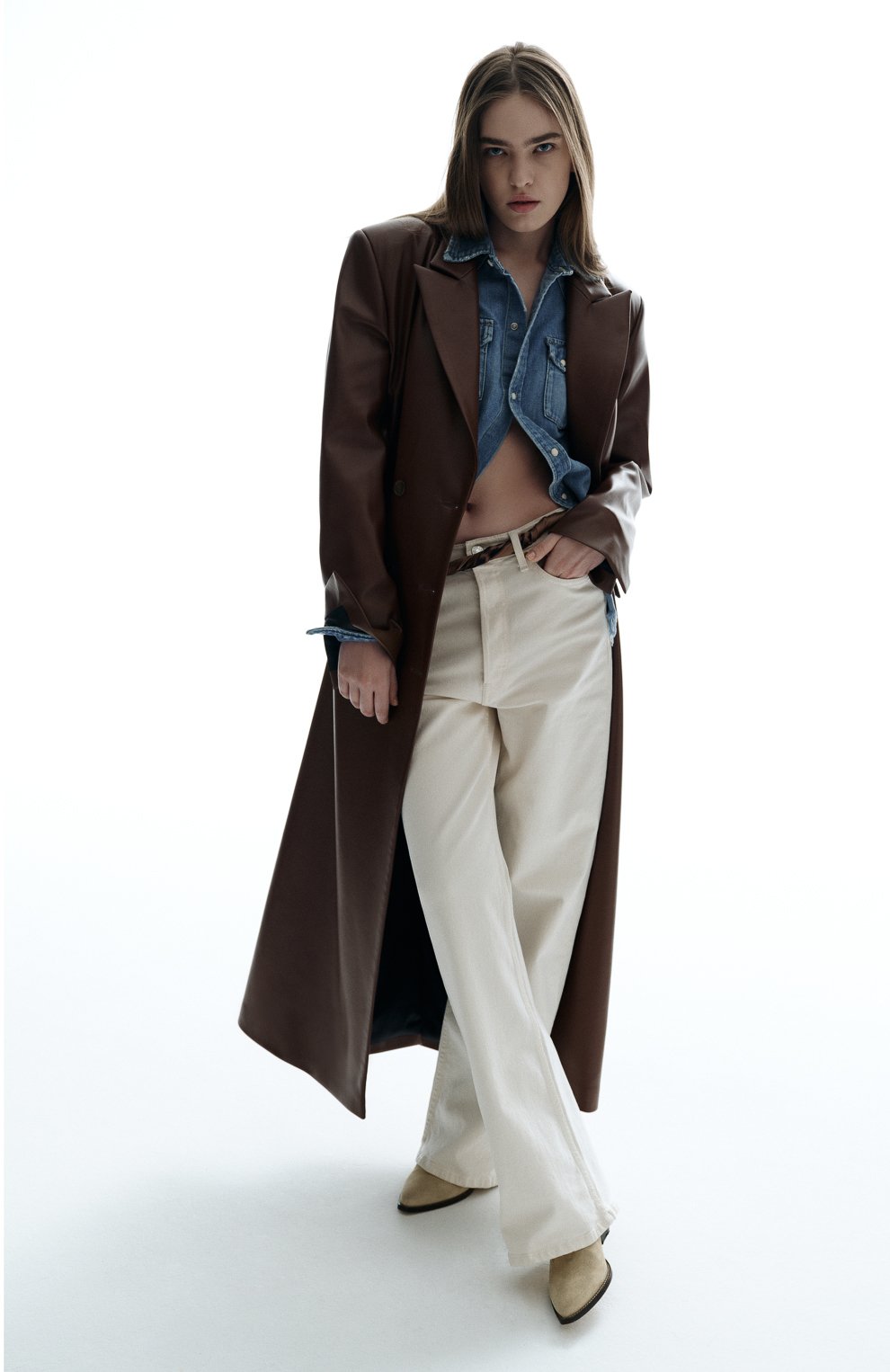 Пальто из экокожи SASHAVERSE, арт. CO003FW22, фото 6