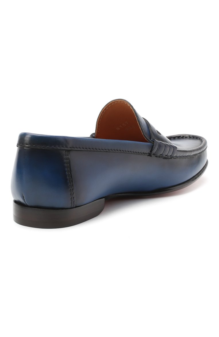 Кожаные пенни-лоферы RALPH LAUREN, арт. 815775160, фото 1