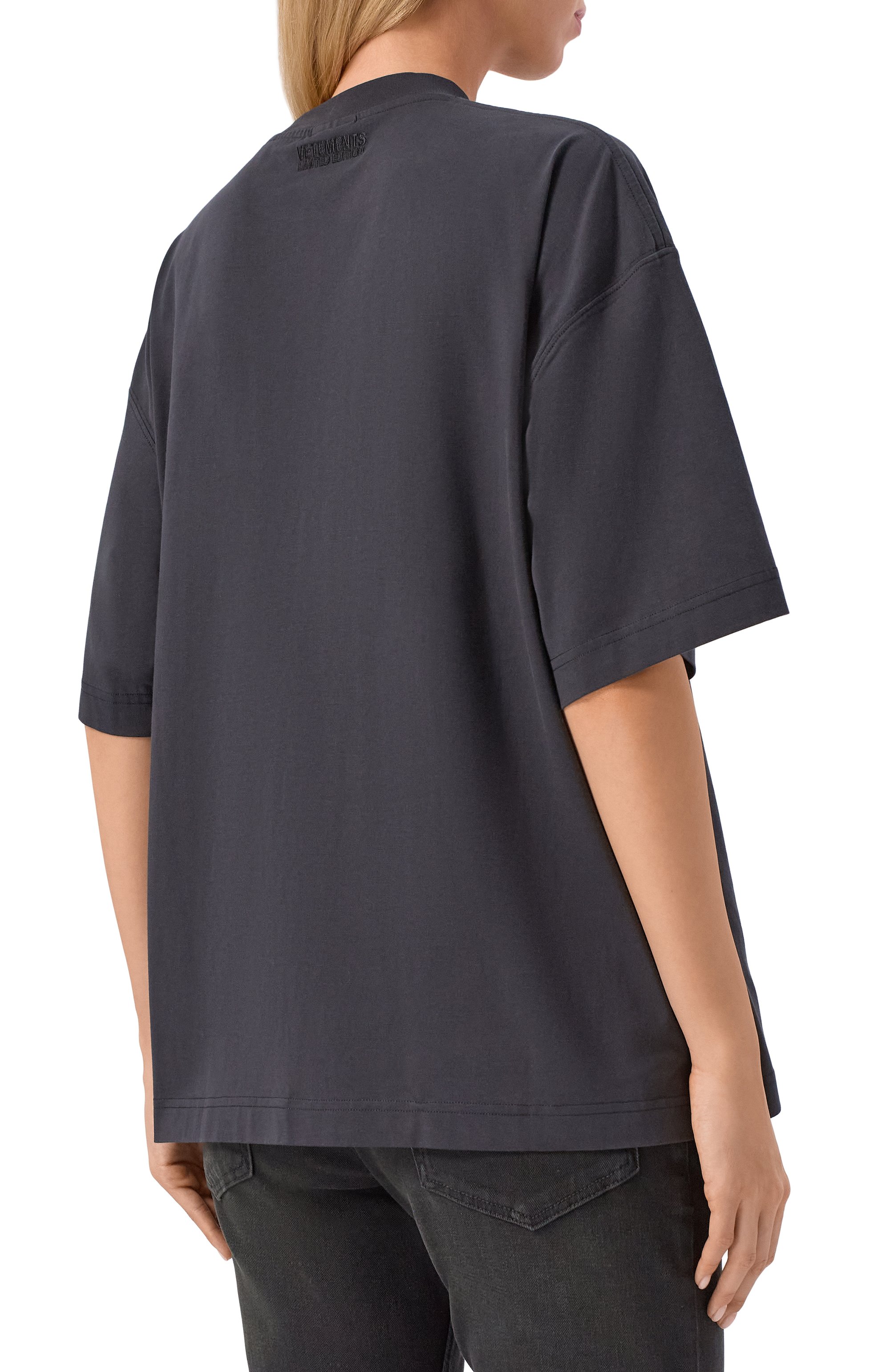 Хлопковая футболка VETEMENTS, арт. UH76TR650B, фото 7