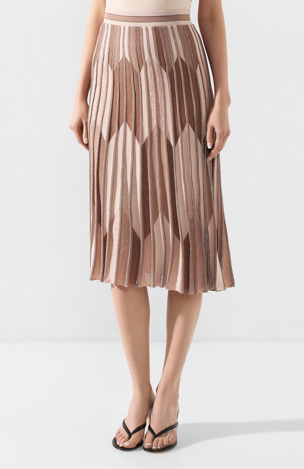 Юбка D.EXTERIOR бежевого цвета по цене 29300 руб., арт. 50359, фото 3 Юбка D.EXTERIOR, арт. 50359, фото 3