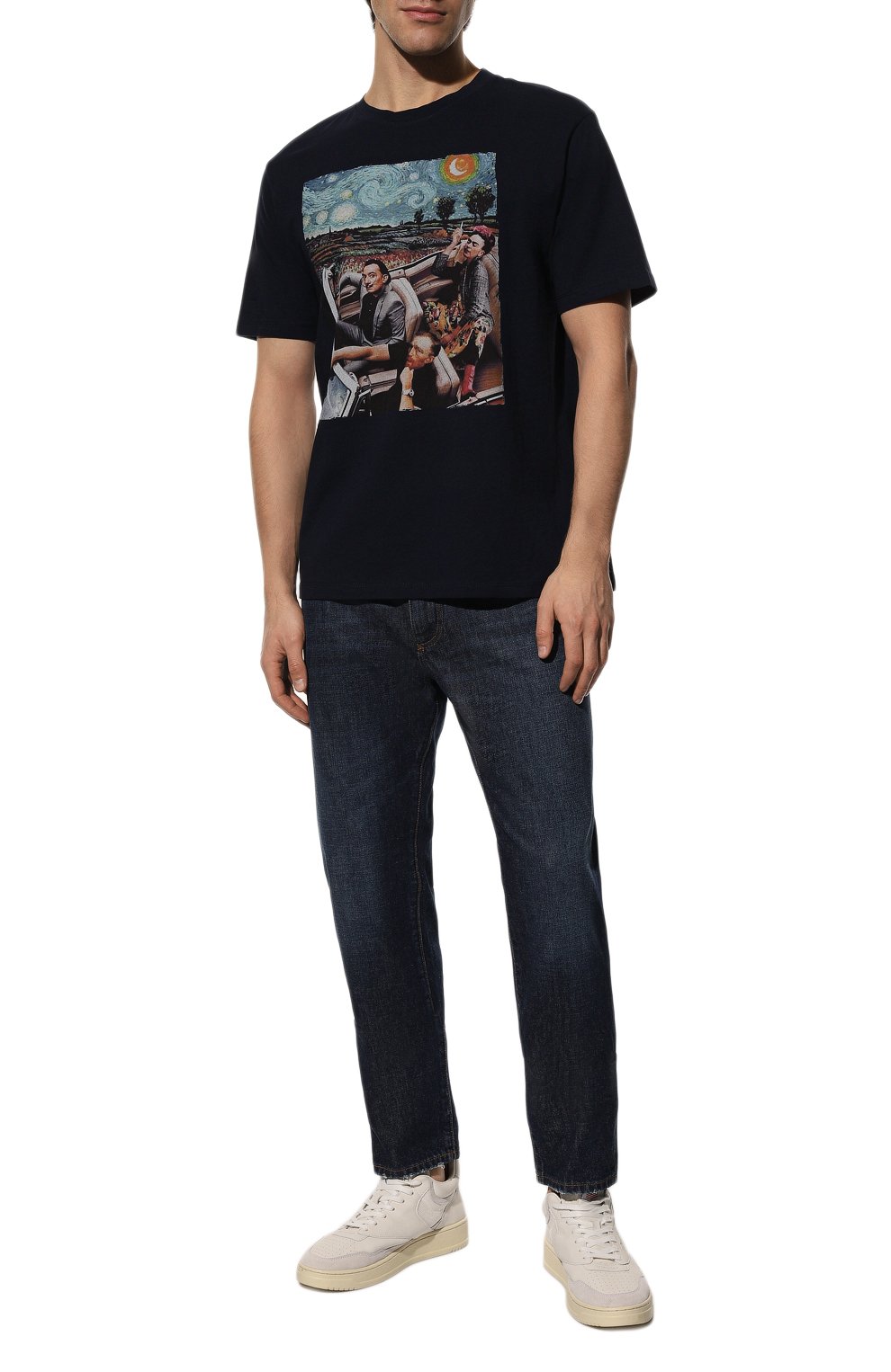 Хлопковая футболка BISIBIGLIO, арт. ARTIST CAR/2212 RIF (C0TT0NE PESANTE), фото 2