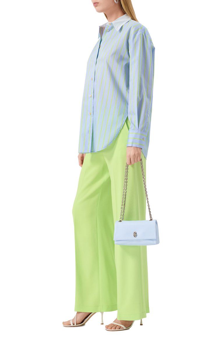 Женская сумка the dual mini MARC JACOBS (THE) голубого цвета, арт. 2R4SMN003S02 | Фото 7 (Материал: Натуральная кожа; Размер: mini)