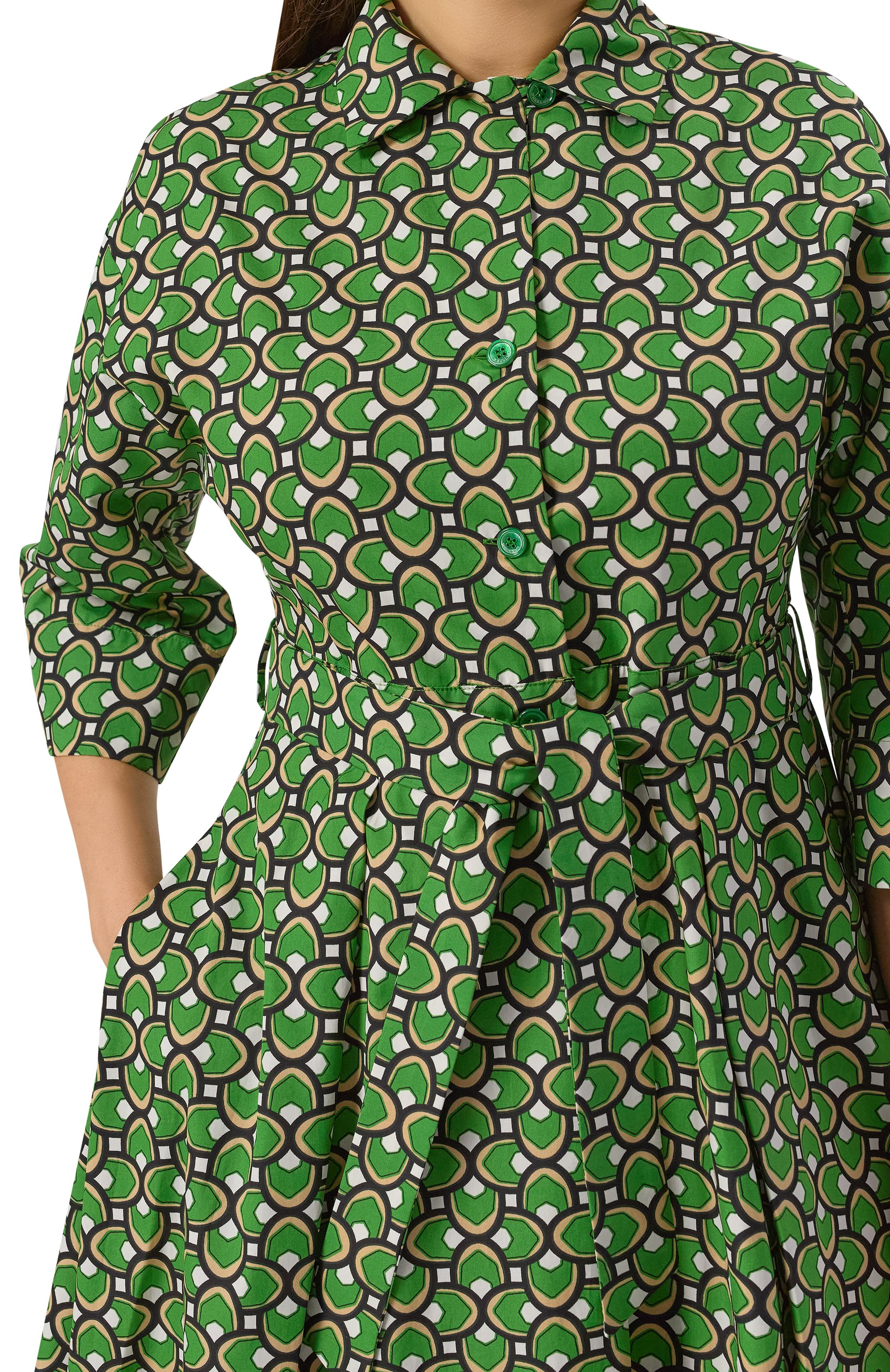 Хлопковое платье WEEKEND MAX MARA, арт. VARENNA, фото 5