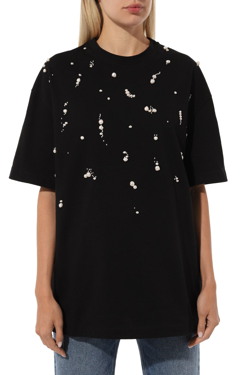 Хлопковая футболка JIL SANDER, арт. J02GC0123/J20035, фото 3