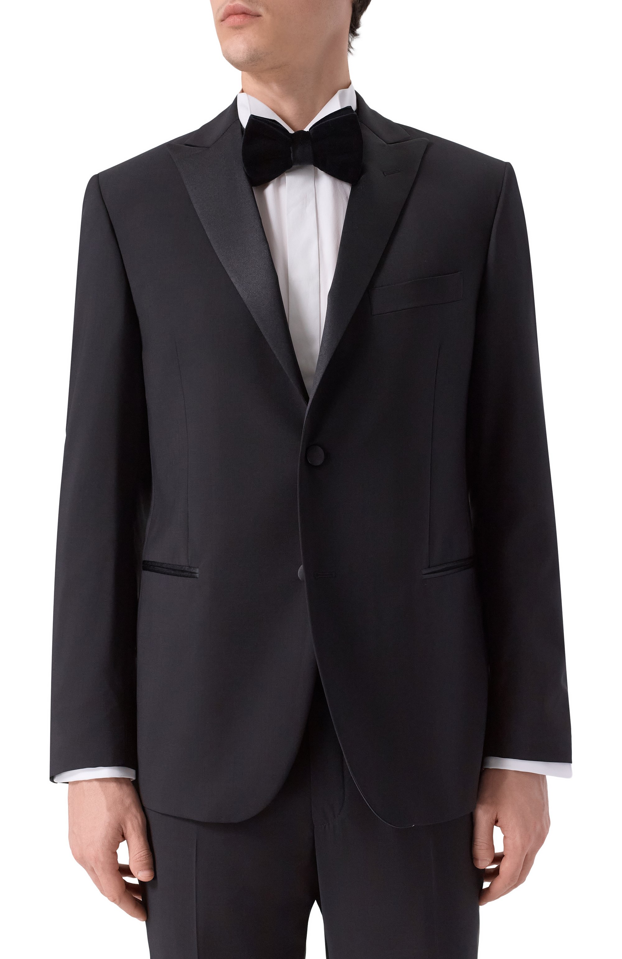 Шерстяной смокинг CORNELIANI, арт. 266T02-2694135_SET, фото 2