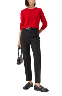 Женские кожаные пенни-лоферы eden MICHAEL MICHAEL KORS черного цвета, арт. 40R4EDMP1L | Фото 2 (Подошва: Платформа; Каблук высота: Низкий; Материал сплава: Проставлено; Драгоценные камни: Проставлено; Материал внутренний: Натуральная кожа; Материал внешний: Натуральная кожа)