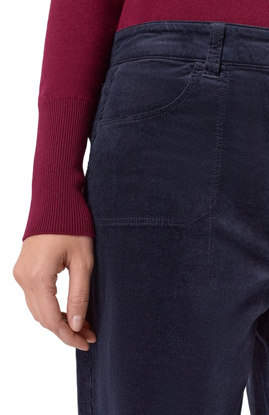 Вельветовые брюки Paige 1J99H84-6148 Синий  1J99H84-6148 Фото 5