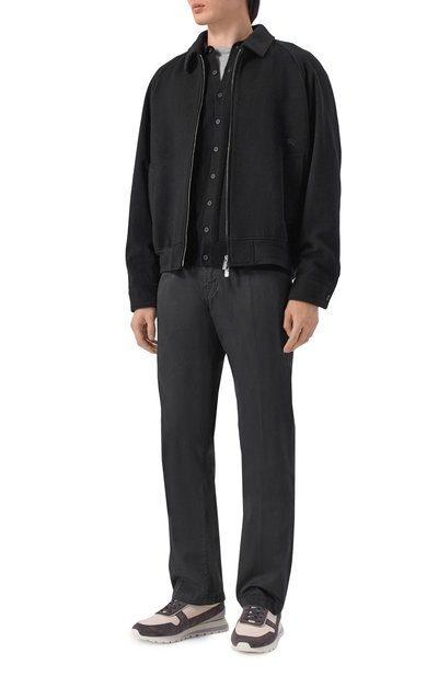 Хлопковые брюки KITON, арт. UPNJS1K0600H, фото 2