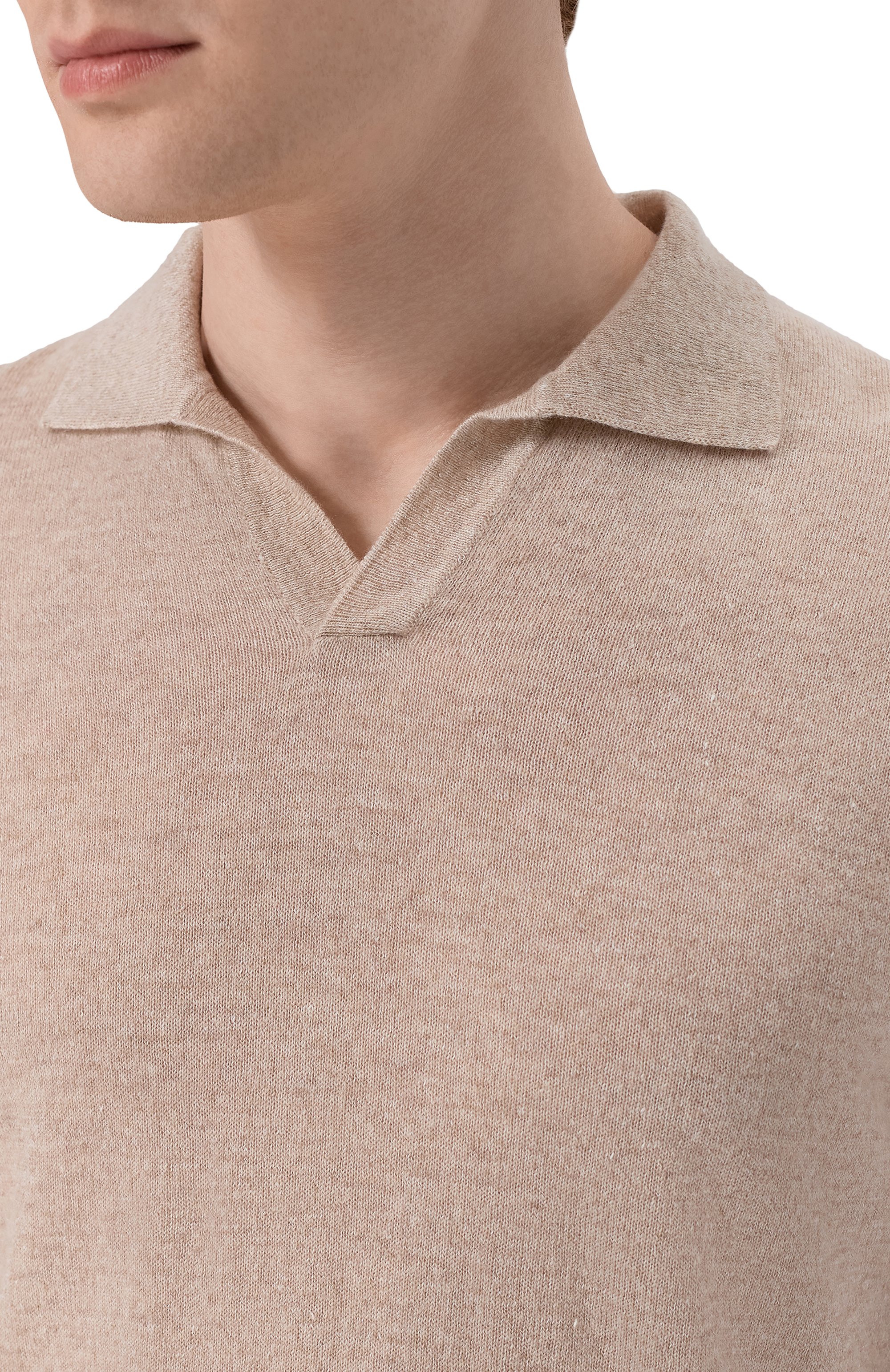 Поло из кашемира и льна PAUL&SHARK, арт. 26411638, фото 5