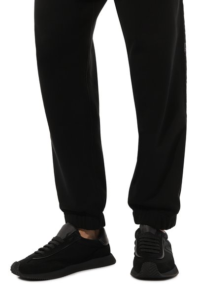 Комбинированные кроссовки dg cushion DOLCE & GABBANA, арт. CS2288/A5355, фото 3