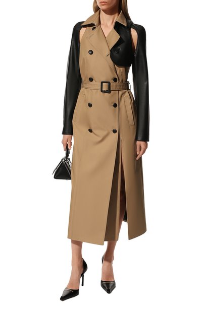 Тренч со съемными рукавами YULIAWAVE, арт. 1A2TC00600780BEGP, фото 2